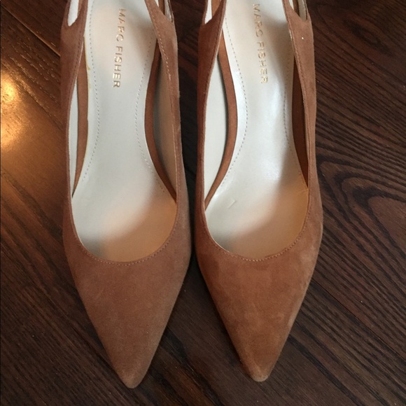 Marc Fisher Shoes - Marc Fisher suede pumps never worn size 8.5